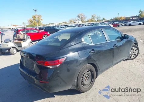 2021 Nissan Sentra S Xtronic Cvt z USA, uszkodzony, nr VIN 3N1AB8BV2MY316780